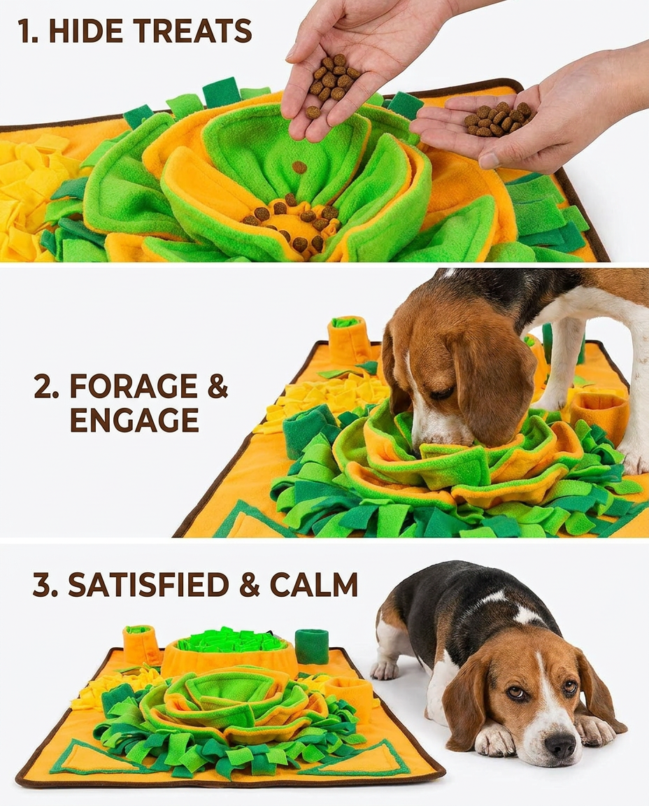 How it works 3-step sequence