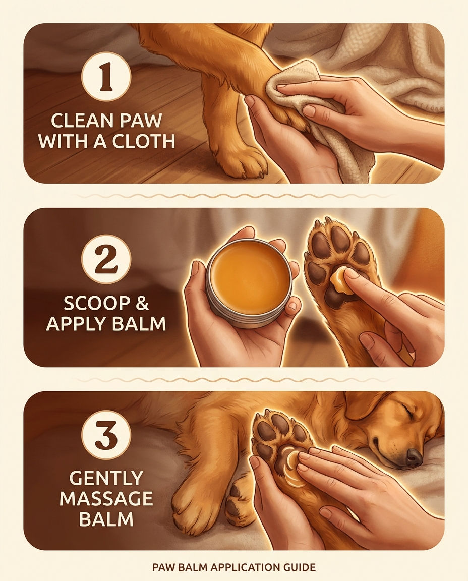 How to use - 3 step application guide