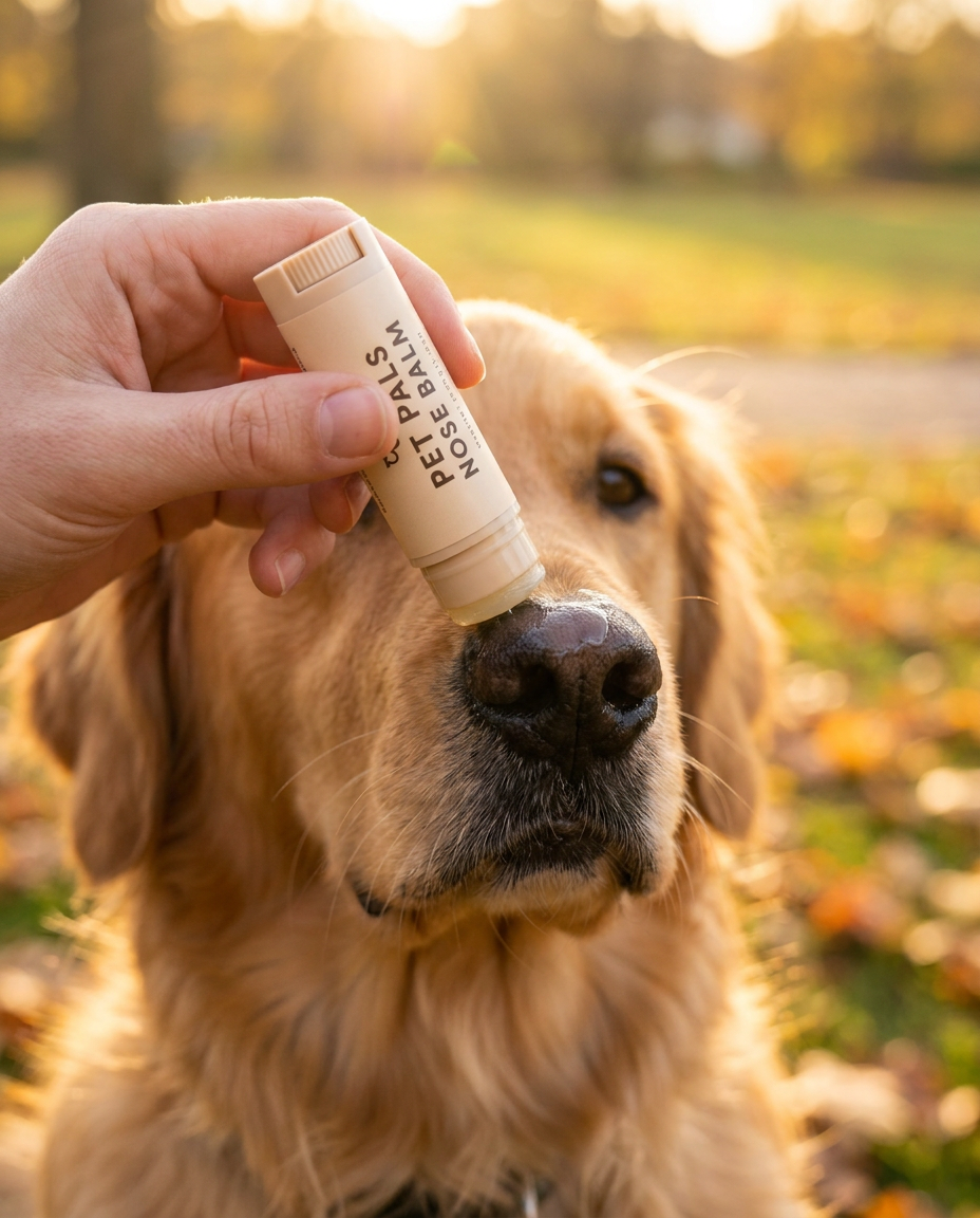 Glide-on application direct to dog nose