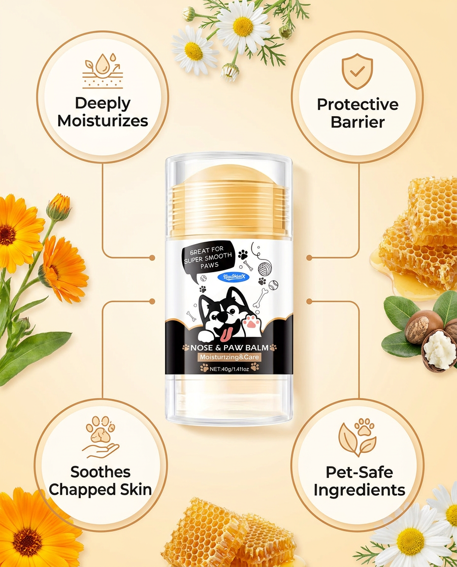 Ingredients and benefits infographic