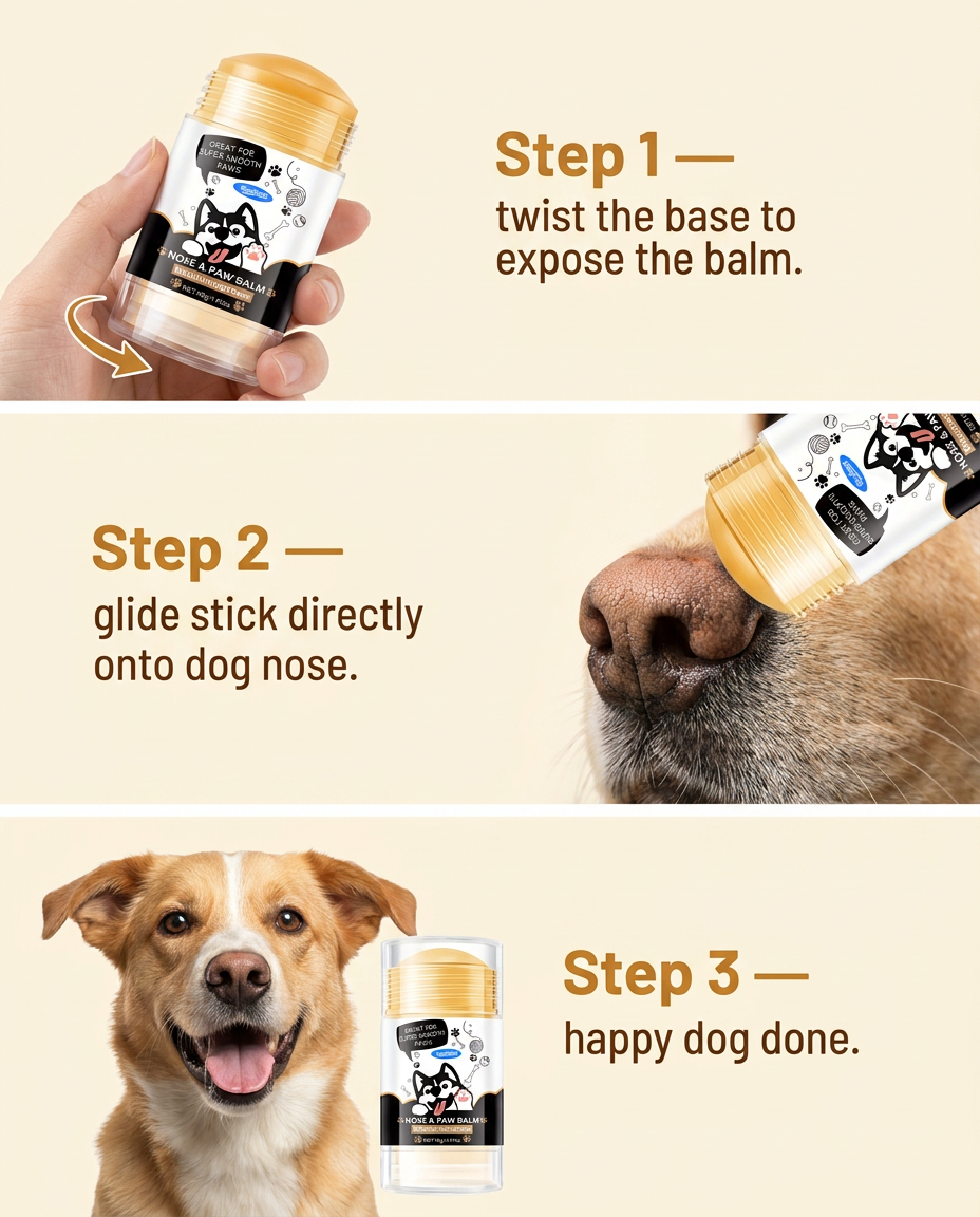 How to use - twist glide done 3 steps